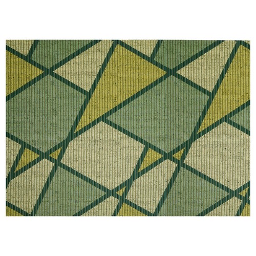 Dundee Deco Geometric Bathroom Mat 35" x 26" Green eBay