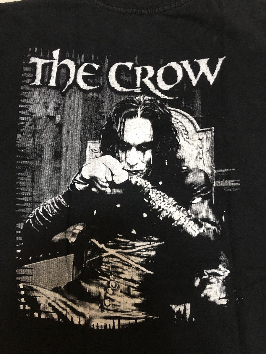 90s THE CROW ヴィンテージムービーTシャツ 90年代 USA製 MOB TOWN 骸骨 ガイコツ スカル 立ちション
