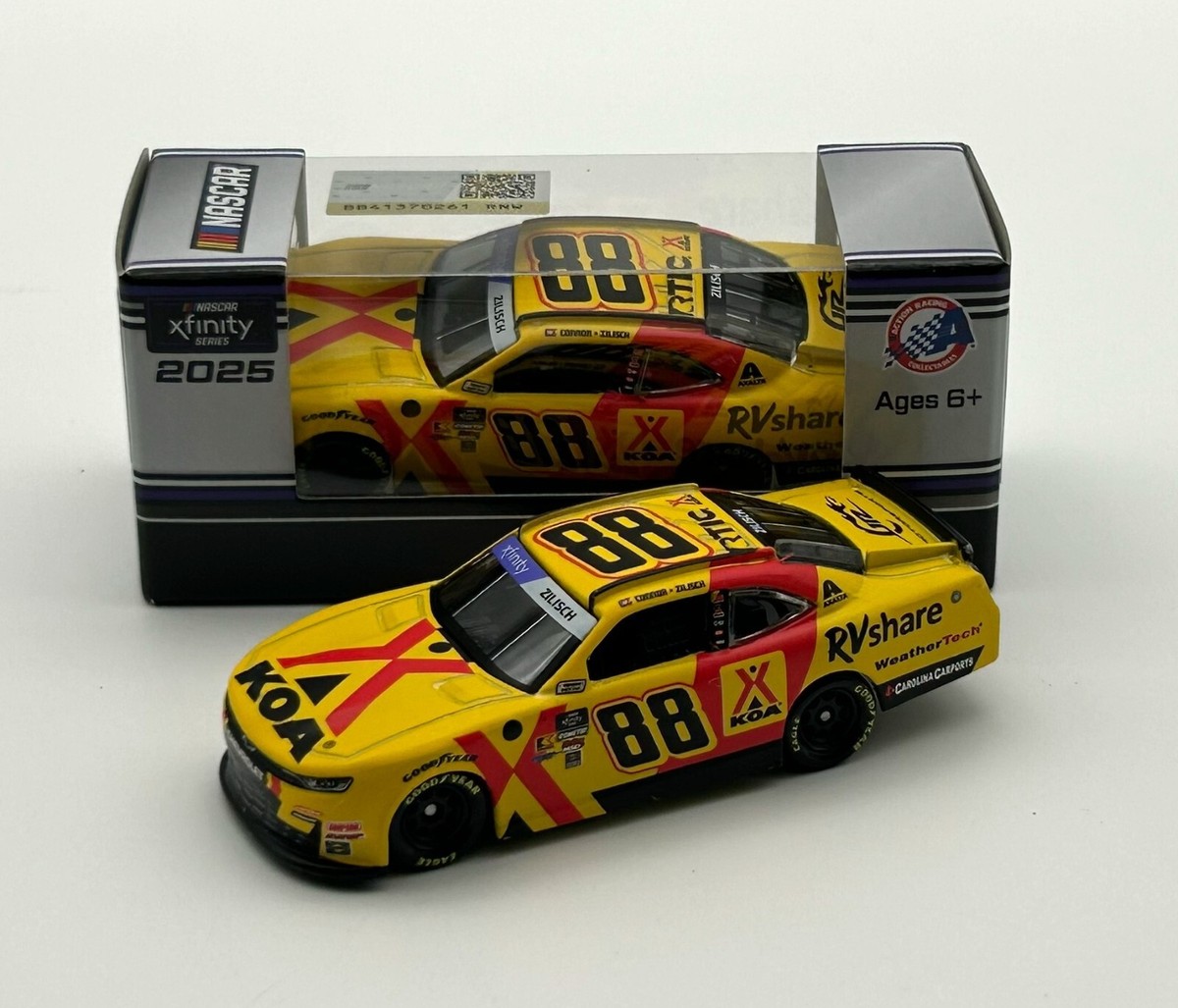 2025 CONNOR ZILISCH #88 KOA 1:64 Nascar In Stock | eBay