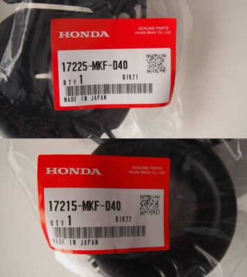 Honda CBR1000RR SP SC77 OEM Inlet Funnel Set 17215-MKF-D40 17225