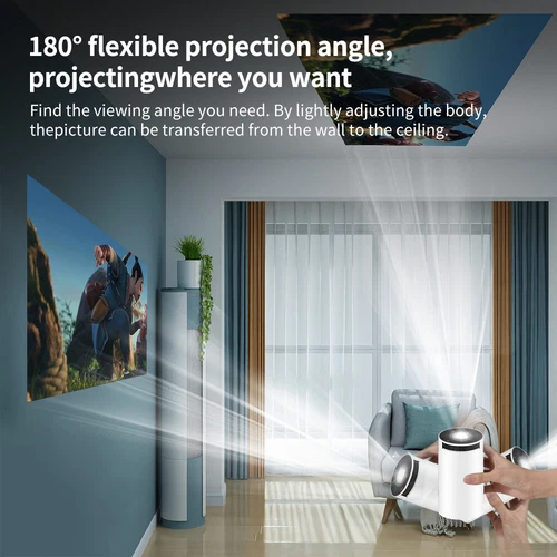 NEU Beamer Projektor PRO (Android 12) 4K UHD WiFi Bluetooth TV Heimkino DHL - Bild 8 von 18