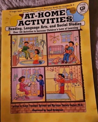 AT HOME ACTIVITIES Reading Language Arts Social Studies Homeschool K-3 Workbook