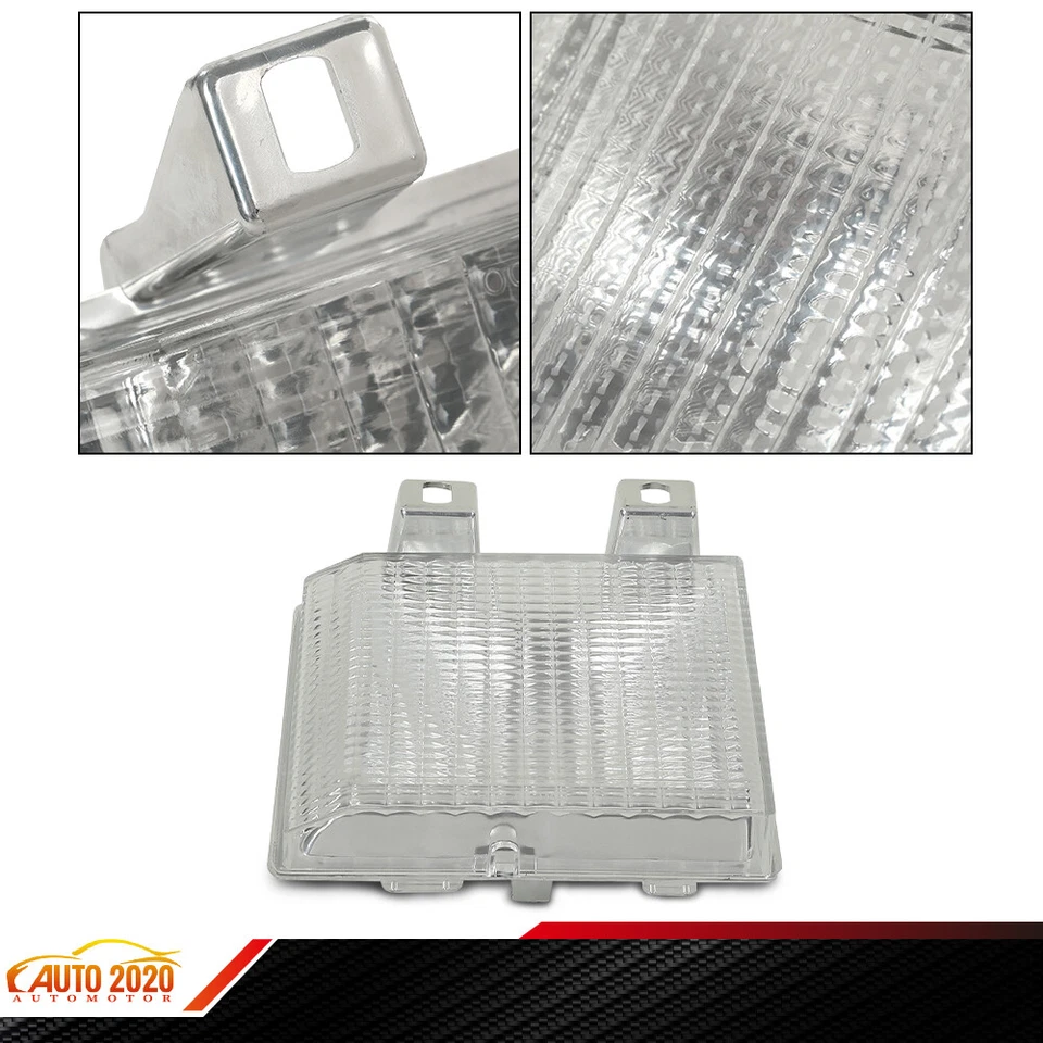 Fit For Chevy GMC Pickup Truck Chrome Front Turn Signal Side Corner Marker Light Foto 4 de 4