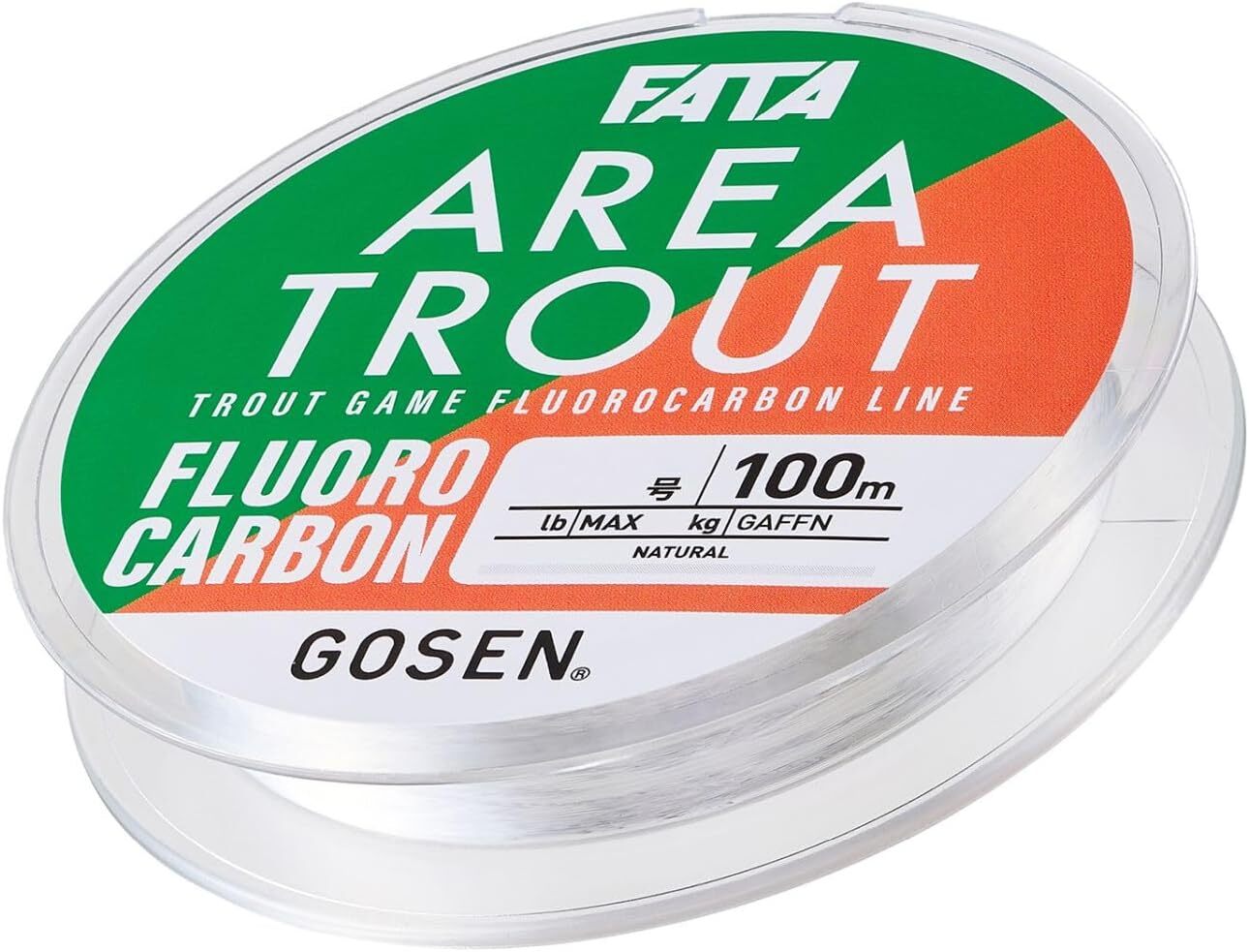 ** GOSEN FATA Area Trout Fluorocarbon Line 100m Natural Variations