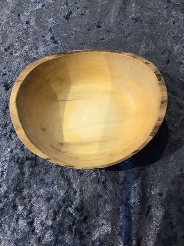 schale aus Ahorn Holz 13 cm Durchmesser sehr elegante Form kleines Schmuckstück - Bild 3 von 5