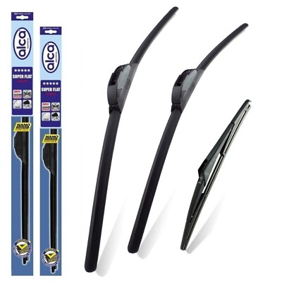 Fits Renault Laguna Hatchback 2001-2007 alca Super Wipers ASF24''20''20''P