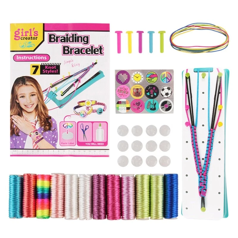 Bracelet making kit shop for 6 year old