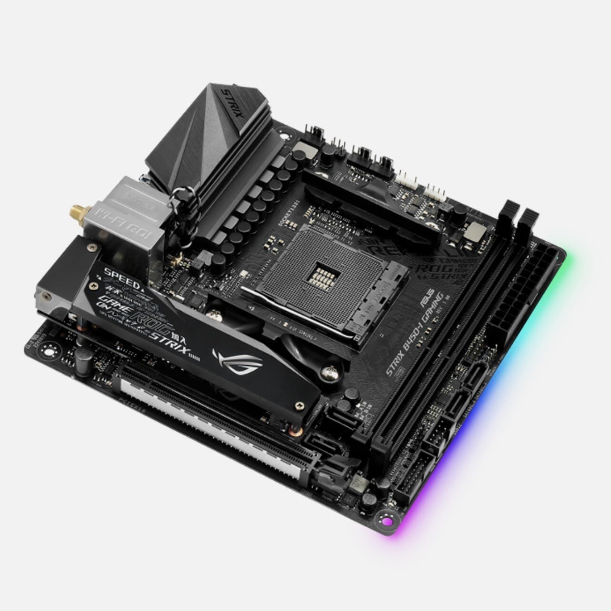 ASUS ROG STRIX B450-I GAMING Socket AM4 Mini ITX AMD B450