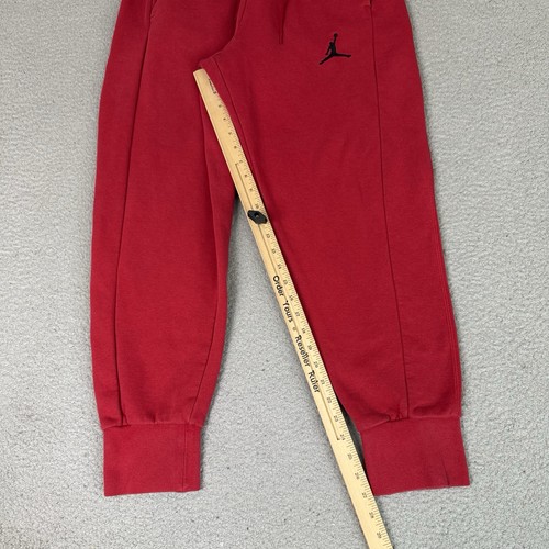 Felpa Nike Air Jordan adulto media rossa pile jogger allenamento essenziale M - Foto 12 di 15