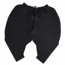 Pleats Please Issey Miyake Pants Wide Horizontal Pleated Womens 1 Used MOLO-0