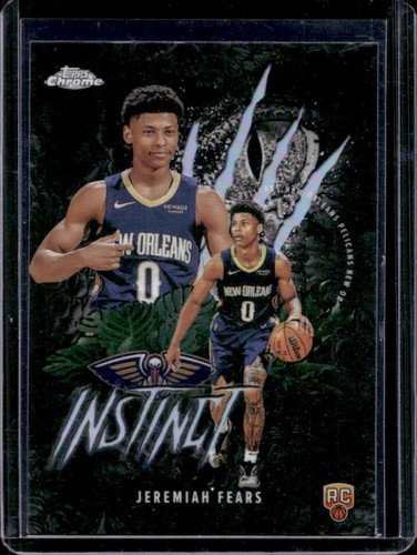2025 Topps Chrome Jeremiah Fears Refractors (RAW)