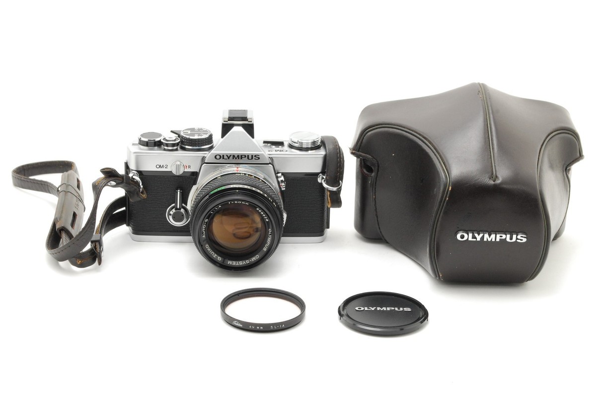 Olympus OM-2 フィルムカメラ ZUIKO 50mm For Parts] Olympus OM-2 SLR 35mm Film Camera w/ F.Zuiko Auto