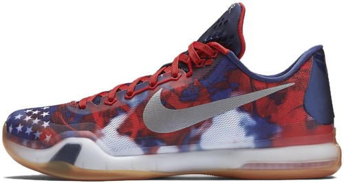 Nike Kobe 10 Easter Hot Lava Sunset Glow Black 705317-808 Men's