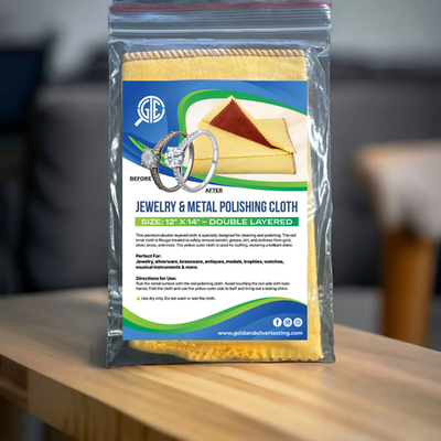 #ad Rouge Polishing Cloth for Silverware amp; Jewelry Copper Brass Coins Anti Tarnish $9.97