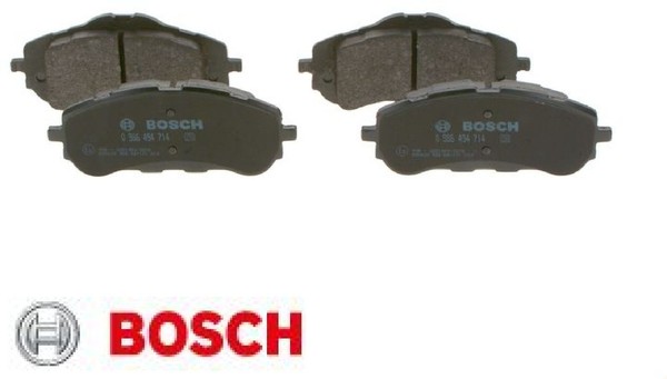 Bosch 0986494714 Bremsbelagsatz FüR Scheibenbremse Bremsbelagsatz-image