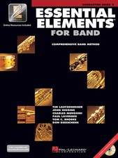 Essential Elements 2000 Book 2 Conductor Band Method Lessons Play-Along CD