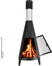 Chiminea Outdoor Fireplace Outdoor Wood Burning Fire Pit Free Standing Fireplace