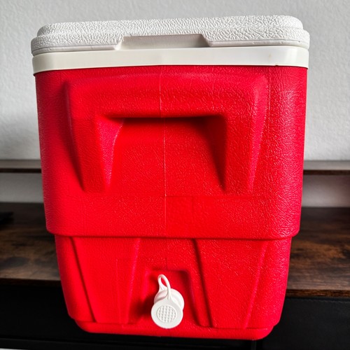 VTG Igloo Coca-Cola Cooler 1990's Collectible Hinged Lid Coke Ice Chest 25 qt - Picture 5 of 12