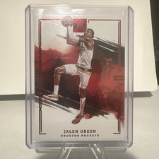 2022-23 Panini Impeccable - Jalen Green #64 Asia