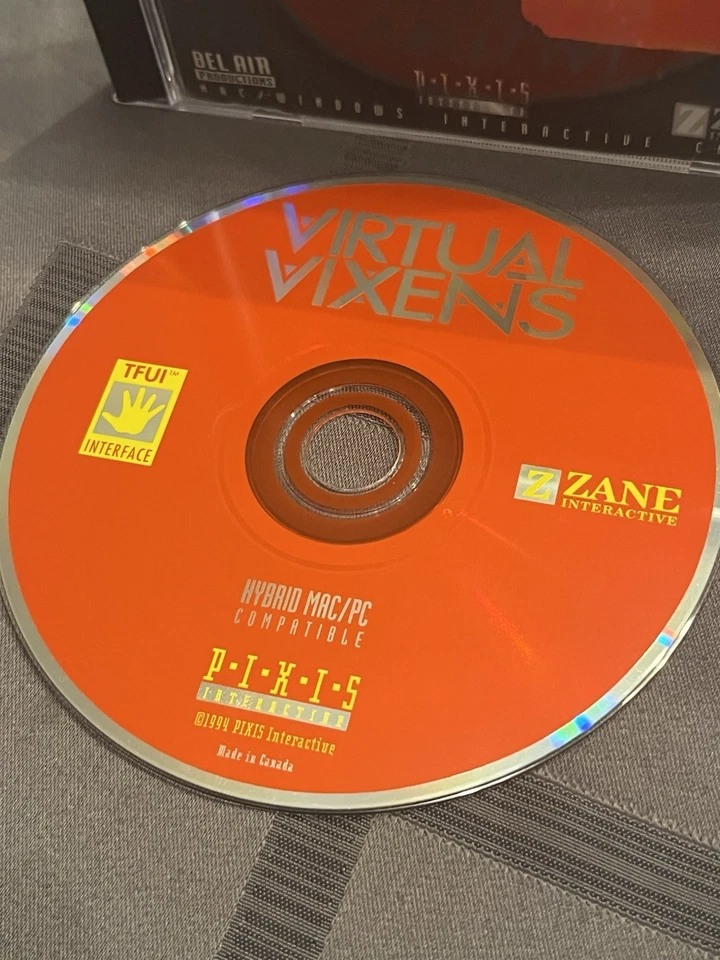 Virtual Vixens Interactive PC Game Adults Only 3D Graphics RARE - Image 2 of 4