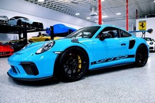 2019 Porsche GT3RS Special Wishes MIAMI BLUE...3,998 Miles...Special Wishes!!