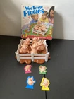 Vintage 2001 Wee Little Piggies Game by Milton Bradley Incomplete - Works - Read
