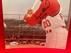 NICE! Frank Robinson Cincinnati Reds SIGNED 8x10 Photo w/ 1956 ROY w/ JSA COA — photo 5