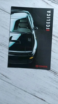 Catalogue / Prospekt /Brochure TOYOTA Celica Turbo 4WD 1991 - Photo 1/3