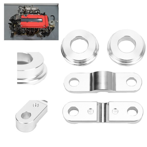 ˜Front And Rear Solid Shifter Bushing Kit CNC Aluminum For BSeries B16 B18 - Picture 16 of 22