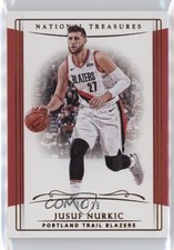 2018-19 Panini National Treasures Bronze 7/39 Jusuf Nurkic #33 00ma