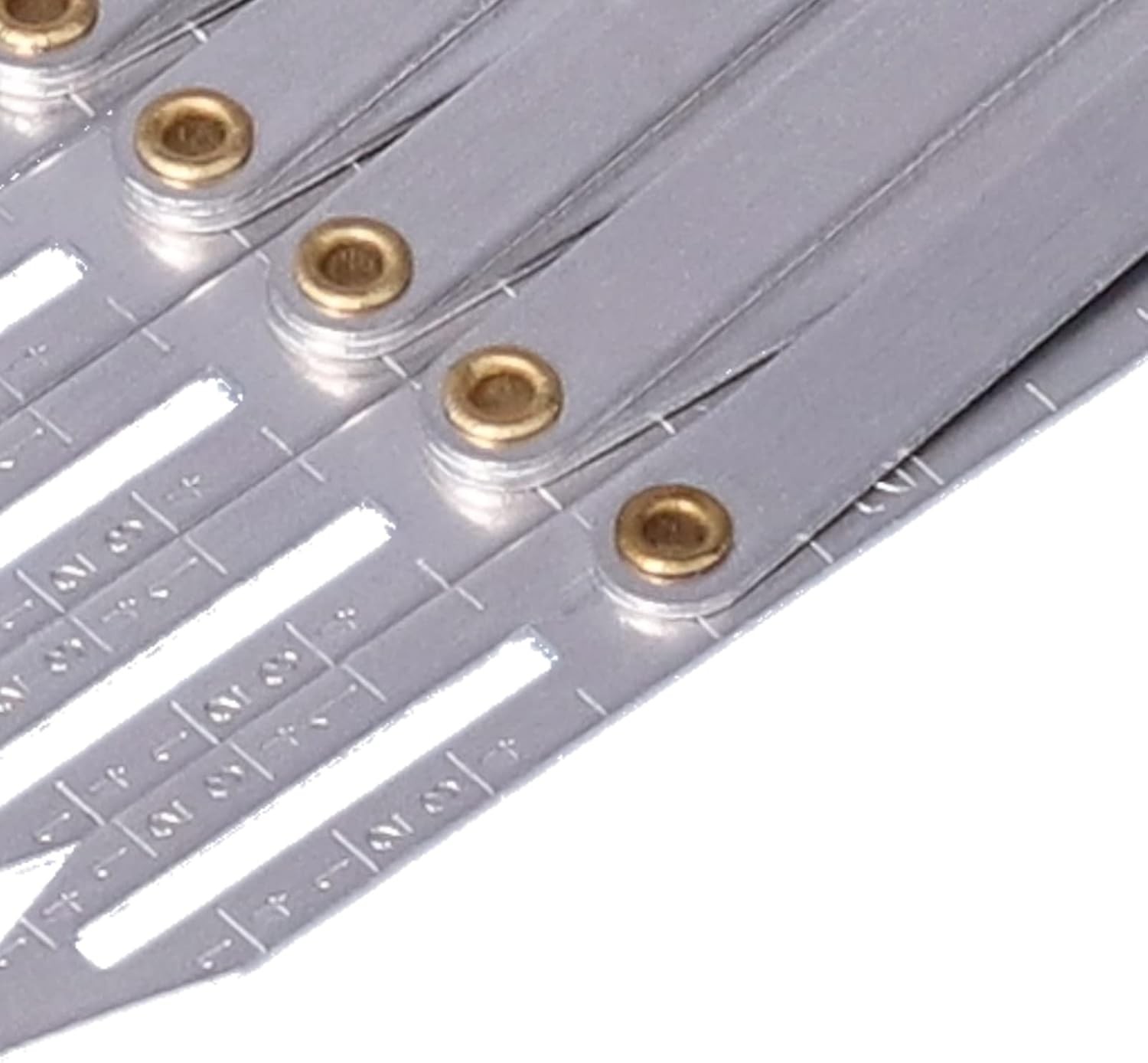 Tiiyee Expanding Sewing Gauge, Equal Space Divider Aluminum Quilting Button... 