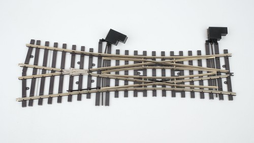 Märklin escala 1 1101 + Hübner 1104 doble cruce suave | Condition: Gebraucht