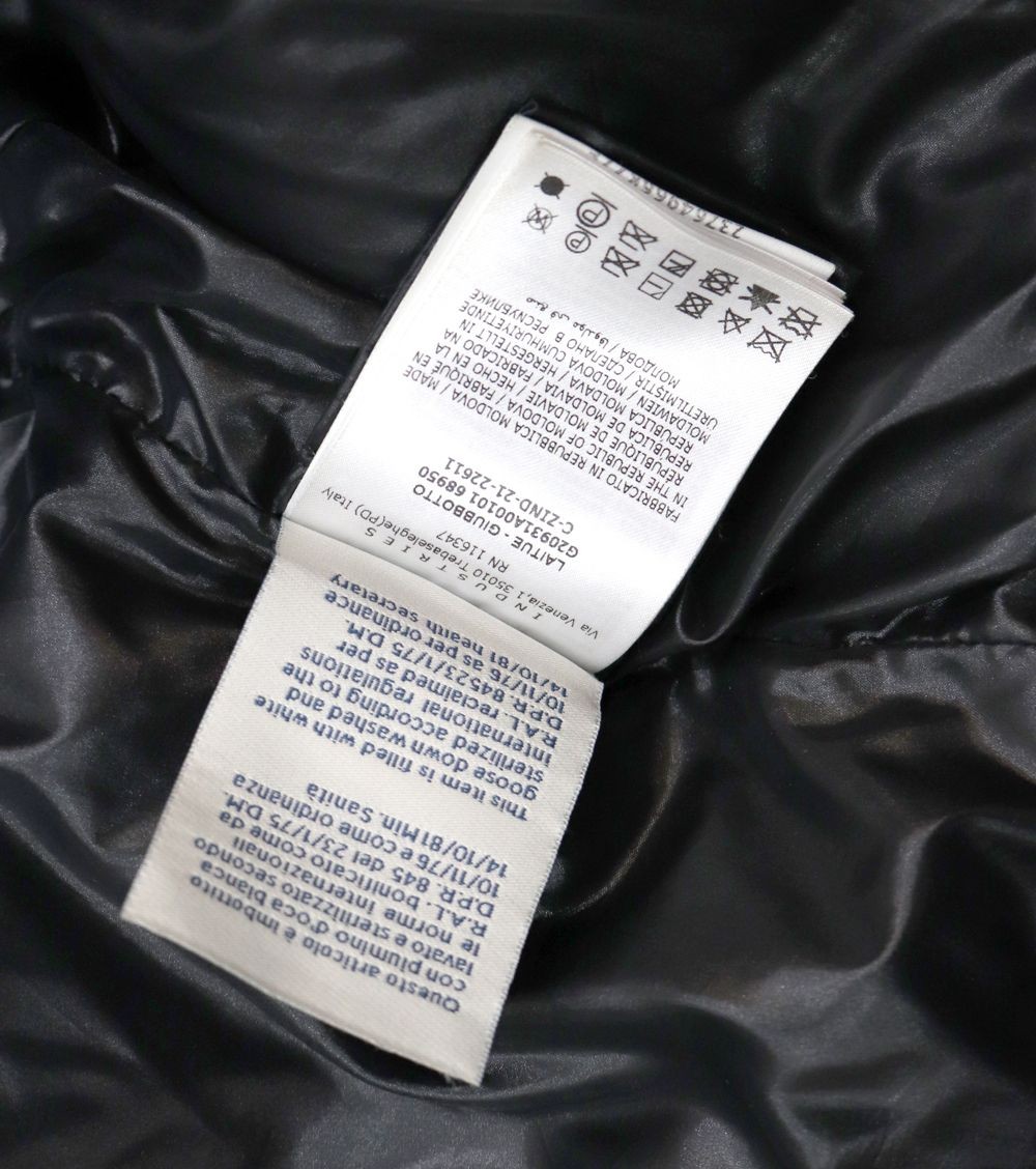 Moncler Black Down Short Padding 41549 148647118 thumbnail 9