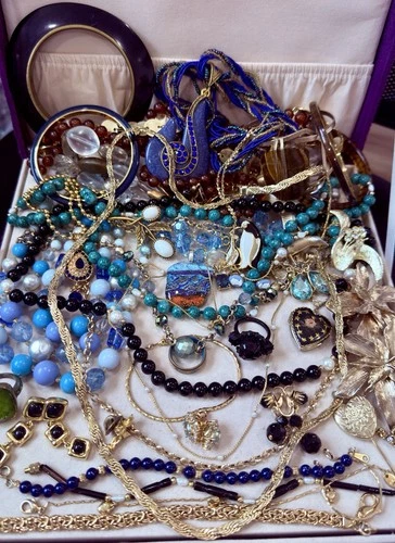 Vintage Estate Costume Jewelry Lot! AVON, MONET  and more!