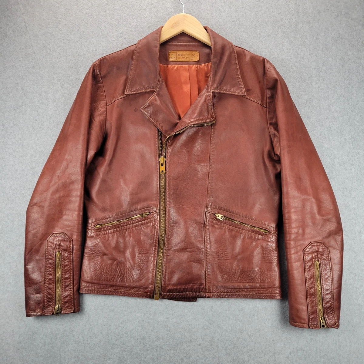 1970s Leather Outerwear Coats & Jackets for Men for sale - eBay