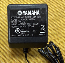 Yamaha PA-3C External AC 120V AC Adapter Power Supply DC12V 700mA