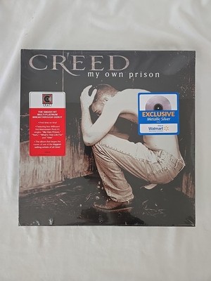 Creed My Own Prison SEALED Metallic Silver Vinyl LP 1st Pressing