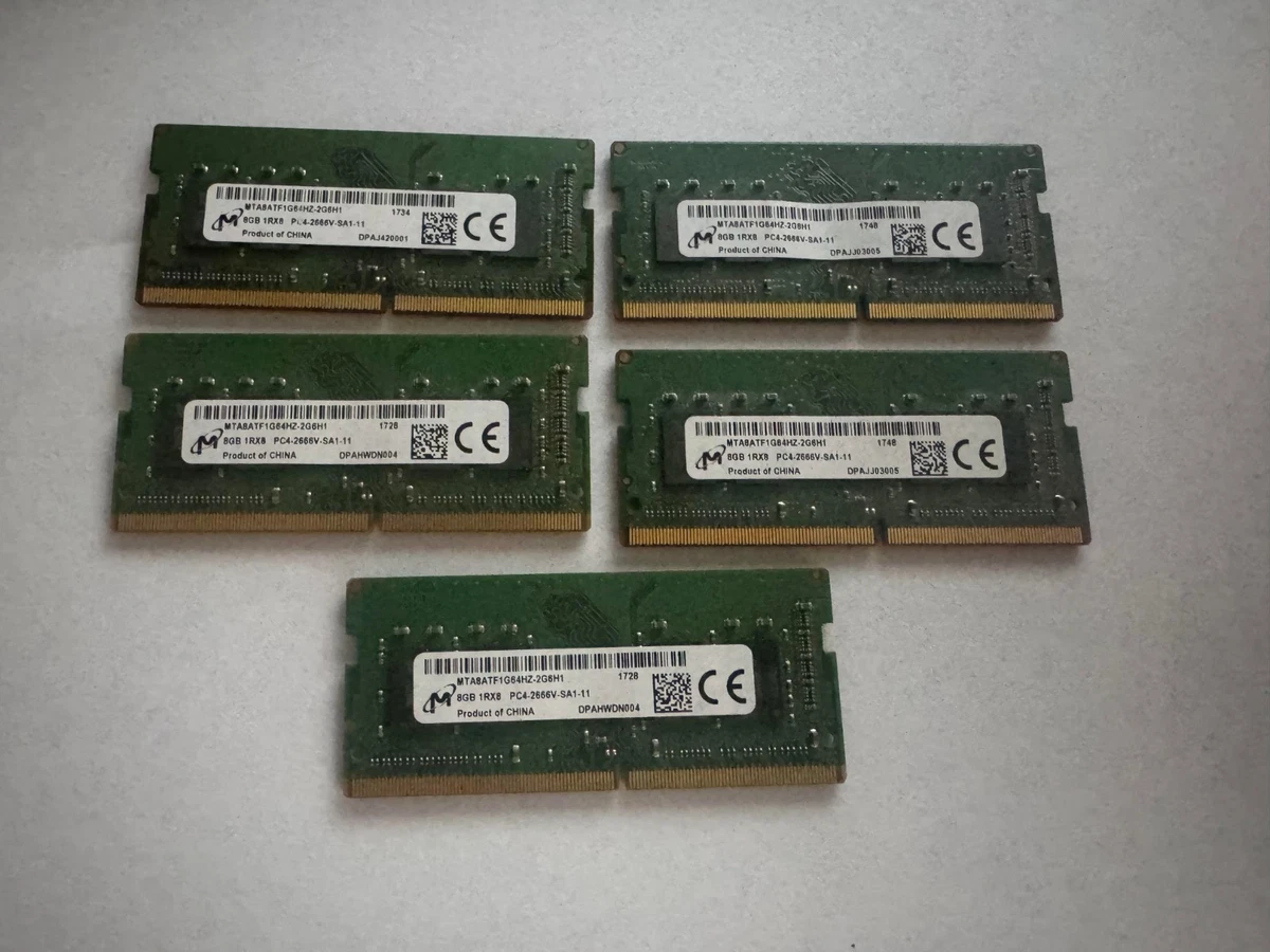 Micron 8GB Computer DDR4 SDRAM for sale | eBay