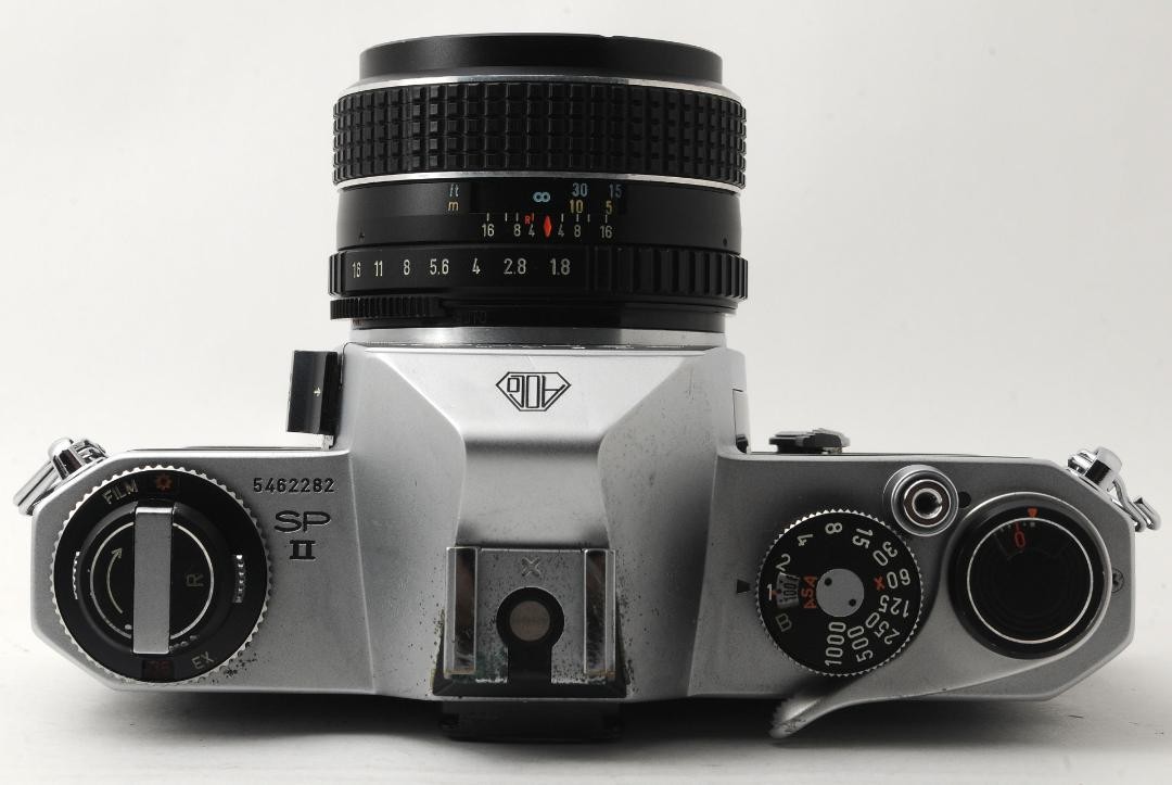 ペンタックス SP Ⅱ シルバー SMC TAKUMAR 55mm F/1.8 Pentax SP II Silver SMC TAKUMAR 55mm F1.8 | eBay