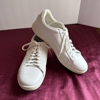  Lacoste Womens Carnaby Evo 119 3 SFA White Leather Sneakers Shoes Size 9 UK 7 