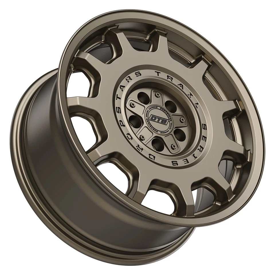Dropstars 607BZ Wheel 17x8 (35, 5x114.3, 73.1) Bronze Single Rim - Image 3 of 3