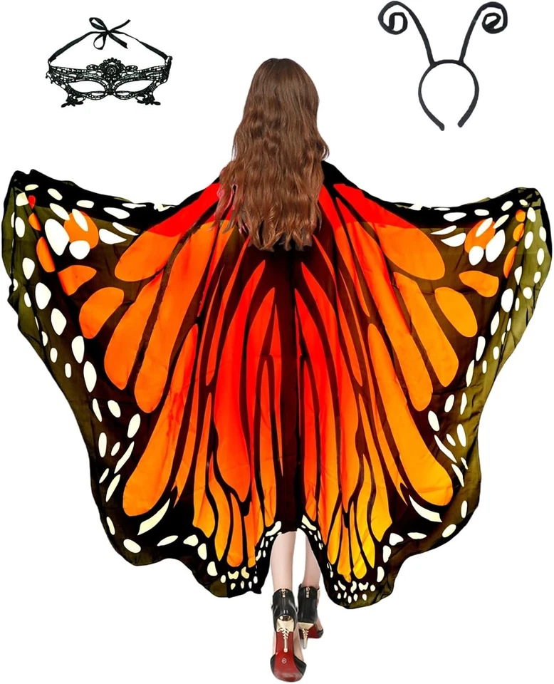 X Mask butterfly wings costume adult products for sale | eBay