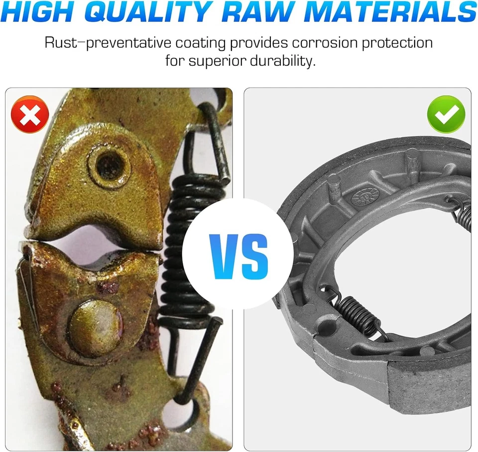 Pastilhas de freio dianteiro e traseiro para Honda NS50 QA50 ZB50, C70 CT70 SL70 XL70...  - Imagem 2 de 4