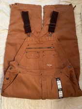 Walls Blizzard pruf Insulated Overalls Men Medium-Regular Thick Cotton Pockets