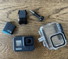 AS IS GoPro - HERO 8 Black 4K Waterproof Action Camera - Black