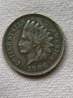 1906 P Indian head cent a fine coin , plus a surprise