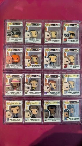 Funko Bitty Pop The Office Complete Set w/Chases ***FREE SHIPPING***