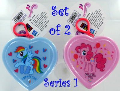 MLP My Little Pony Set of 2 COIN KEEPERs Rainbow Dash & Pinkie Pie S1 Brony NEW
