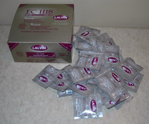 WINE YEAST 100 PK EC-1118 LALVIN ALL PURPOSE CHAMPAGNE SODA CIDER FRUIT & WHITES - 第 1/7 張圖片