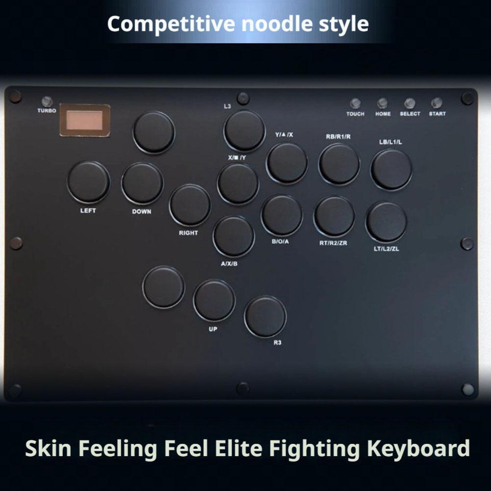 mkhk HITBOX For Silent Fighting Hitbox Keyboard A16 Game Joystick Arcade